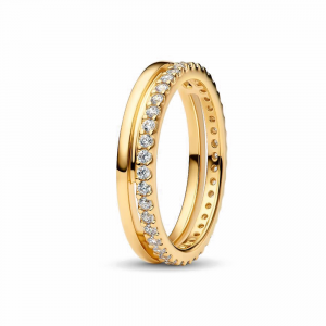 Pandora Doppelbandring 163799C01 bei Juwelier Spinner