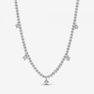 Pandora Timeless Funkelnder Tropfen Collier-Halskette 392405C01 bei Juwelier Spinner