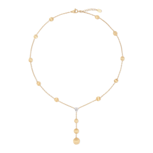 Marco Bicego Africa Y-Kette aus Gelbgold mit Diamanten CB2834-B bei Juwelier Spinner