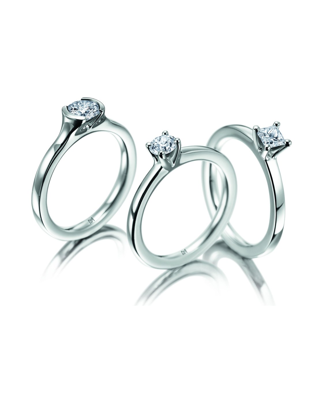 MEISTER Solitärringe mit Diamant – Verlobungsringe bei Juwelier Spinner