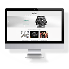 Neue Homepage von Juwelier Spinner