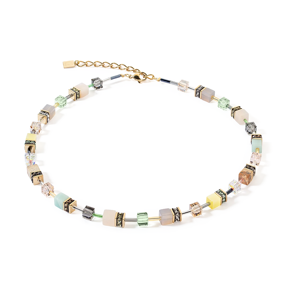 GeoCUBE® Iconic Precious Halskette multicolour gentle
