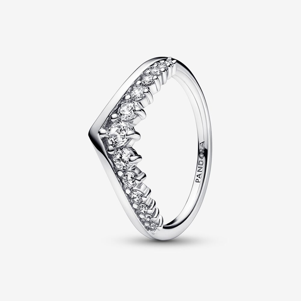 Pandora Timeless Wishbone Schwebender Pavé-Ring