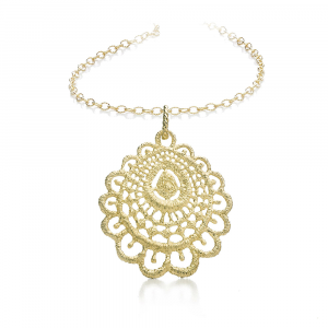 Brigitte Adolph Arati Anhänger Arati in Silber vergoldet 2801-AG-3 bei Juwelier Spinner