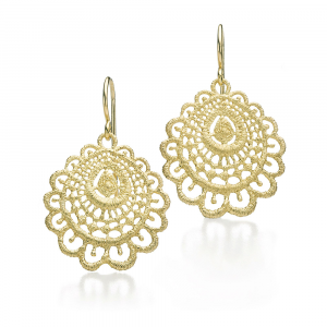 Brigitte Adolph Arati Ohrhänger Arati in Silber vergoldet 2800-AG-3 bei Juwelier Spinner