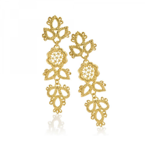 Brigitte Adolph Dornröschen Ohrhänger Dornröschen in Silber vergoldet 301-AG-3 bei Juwelier Spinner