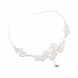 Collier Figaro in Silber