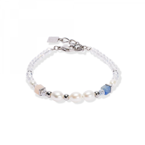 Coeur de Lion Armband Cosmic Pearls soft silber 1135301522 bei Juwelier Spinner