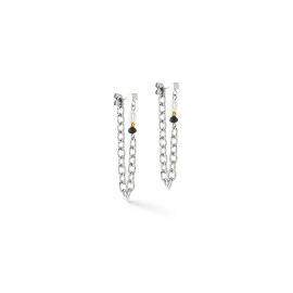 Art Deco Elegance Ohrringe Bicolor