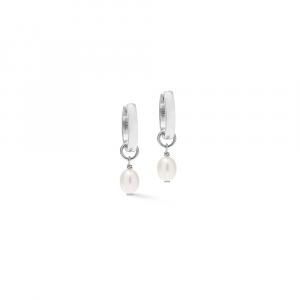 Coeur de Lion Creole Cosmic Pearls soft silber 1135211522 bei Juwelier Spinner