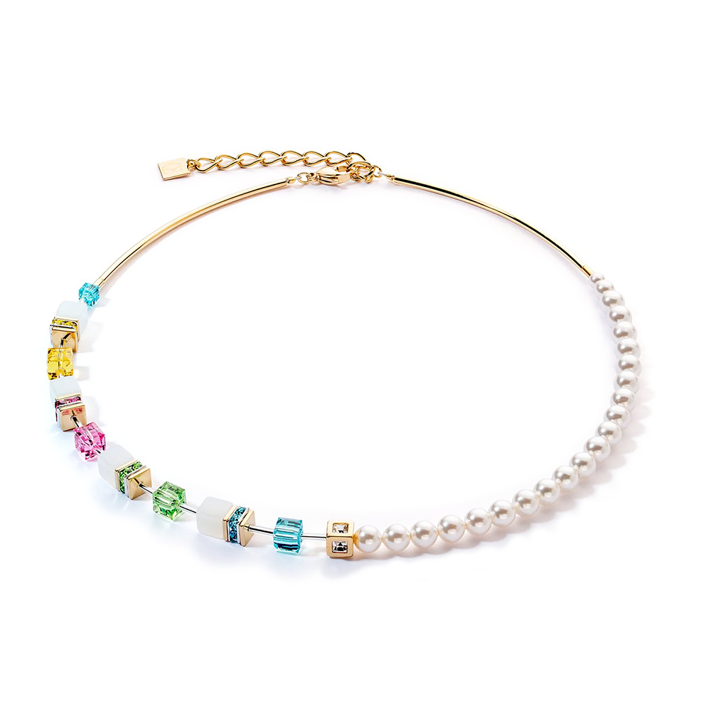 GeoCUBE® Fusion Festive Halskette multicolor