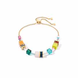 GeoCUBE® Iconic Chain Nature Armband Dopamin