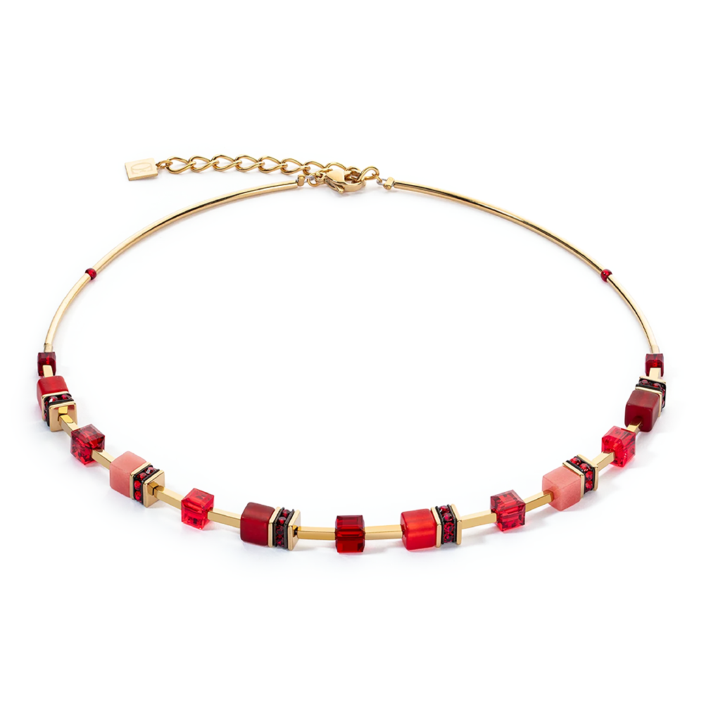 GeoCUBE® Iconic Lite Halskette Rot