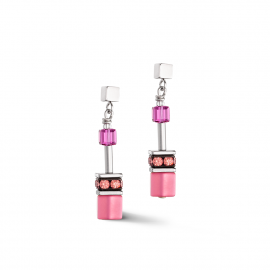 GeoCUBE® Iconic Ohrringe Viva Magenta