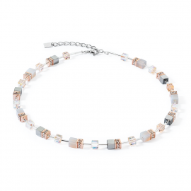 GeoCUBE® Iconic Precious Halskette roségold-peach