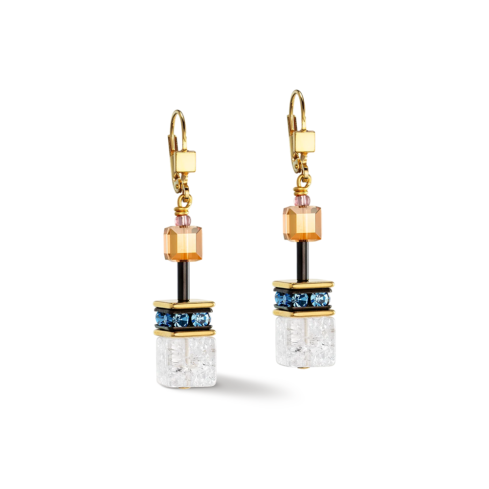 GeoCUBE® Iconic Statement Precious Ohrringe multicolor