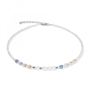 Coeur de Lion Halskette Cosmic Pearls soft silber 1135101522 bei Juwelier Spinner