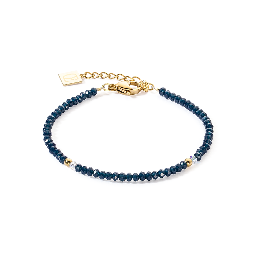 Halskette Little Twinkle gold-dunkelblau
