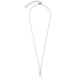 Halskette Solitaire Süßwasserperle silber