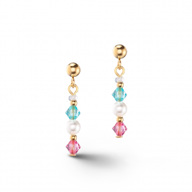 Princess Pearls Ohrringe gold multicolor