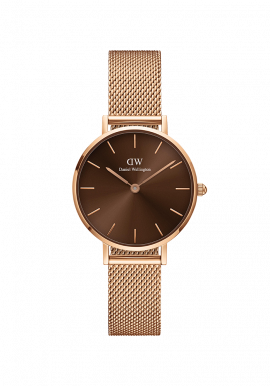 Petite Amber Roségold 28mm