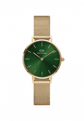 Petite Emerald Gold 28mm