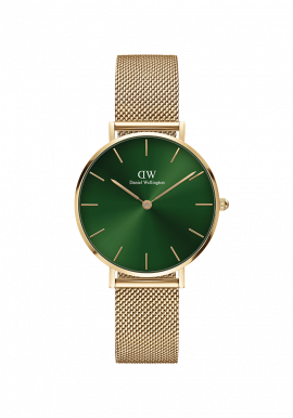 Petite Emerald Gold 32mm