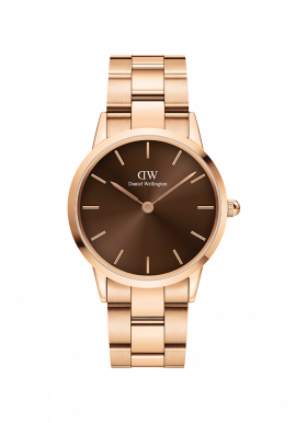 Iconic Link Amber Roségold 36mm