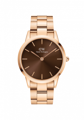 Iconic Link Amber Roségold 40mm