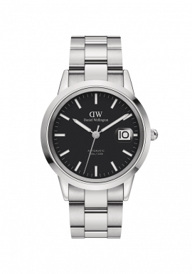 Iconic Link Automatic Black Silver 40mm