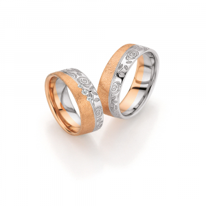 Fischer Trauringe Flora Trauringe Rosentraum 38-07819-060 bei Juwelier Spinner