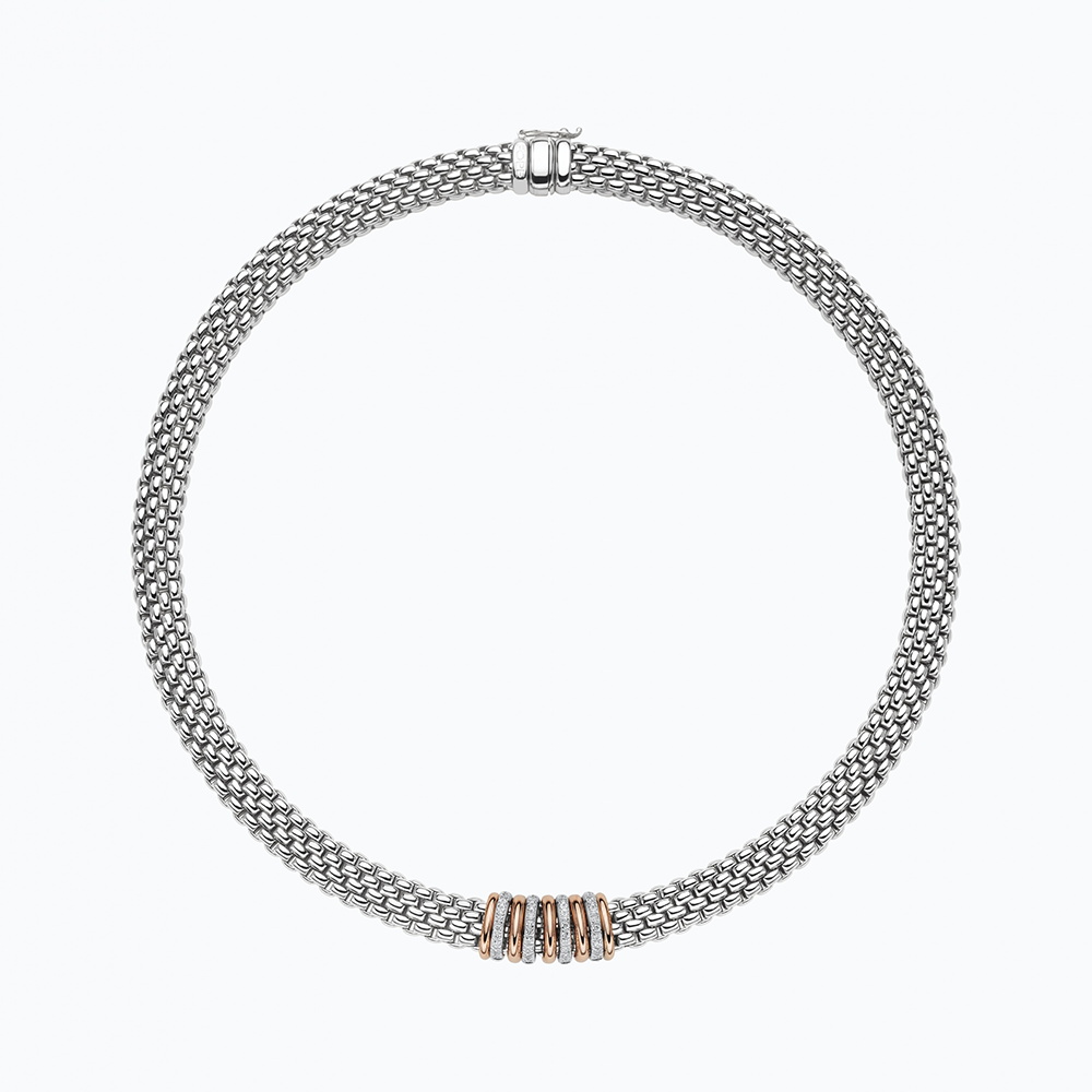 Collier mit Diamanten