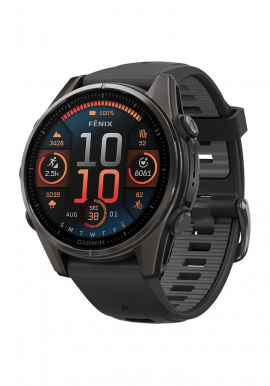 fēnix® 8 – 43 mm AMOLED Schwarz/Titan