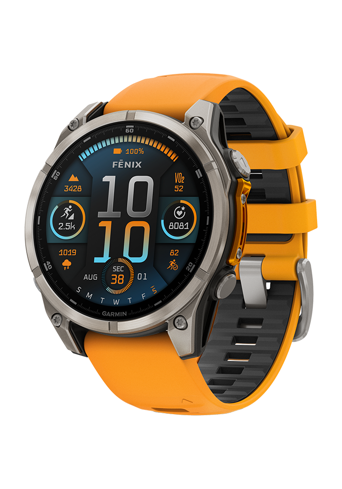 fēnix® 8 – 47 mm AMOLED Graphit/Titanium