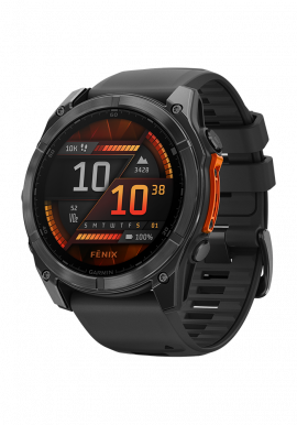 fēnix® 8 – 51 mm AMOLED Schwarz/Schiefergrau