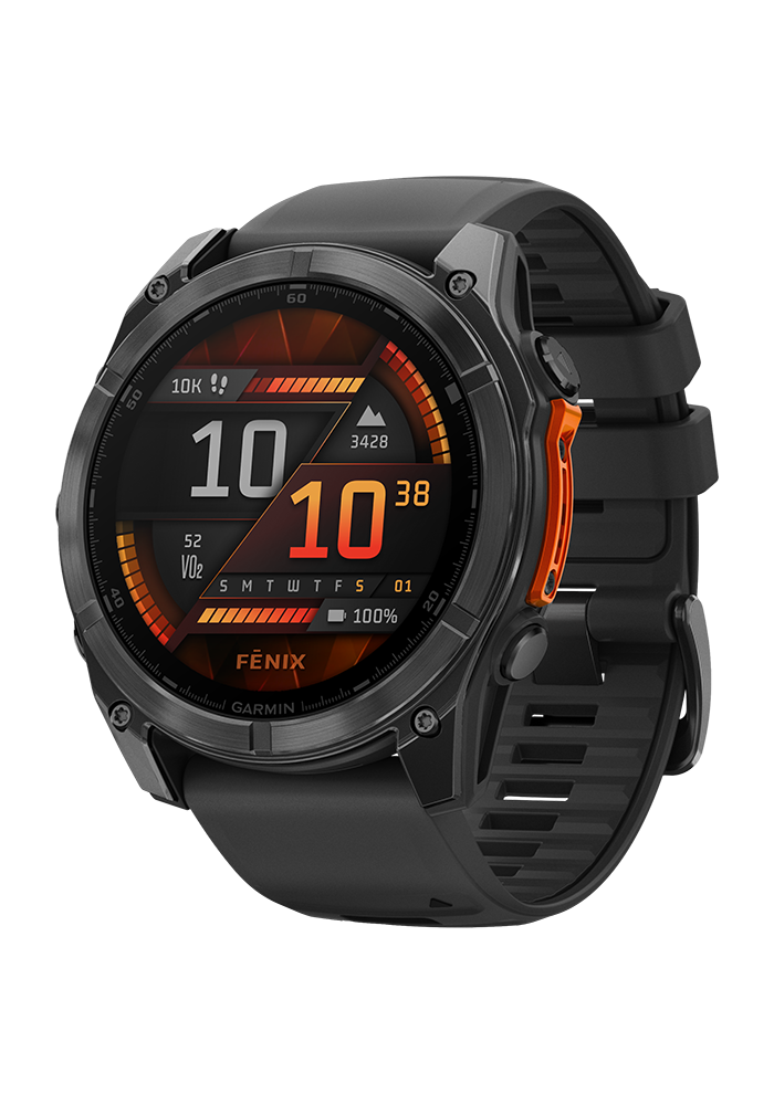 fēnix® 8 – 51 mm AMOLED Schwarz/Schiefergrau