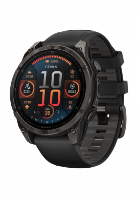 fēnix® 8 – 51 mm AMOLED Schwarz/Titan
