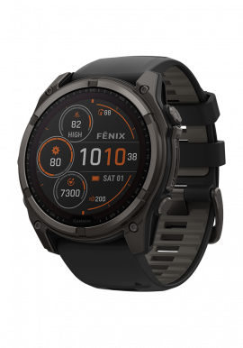 fēnix® 8 – 51 mm Solar Sapphire Graphit/Titan