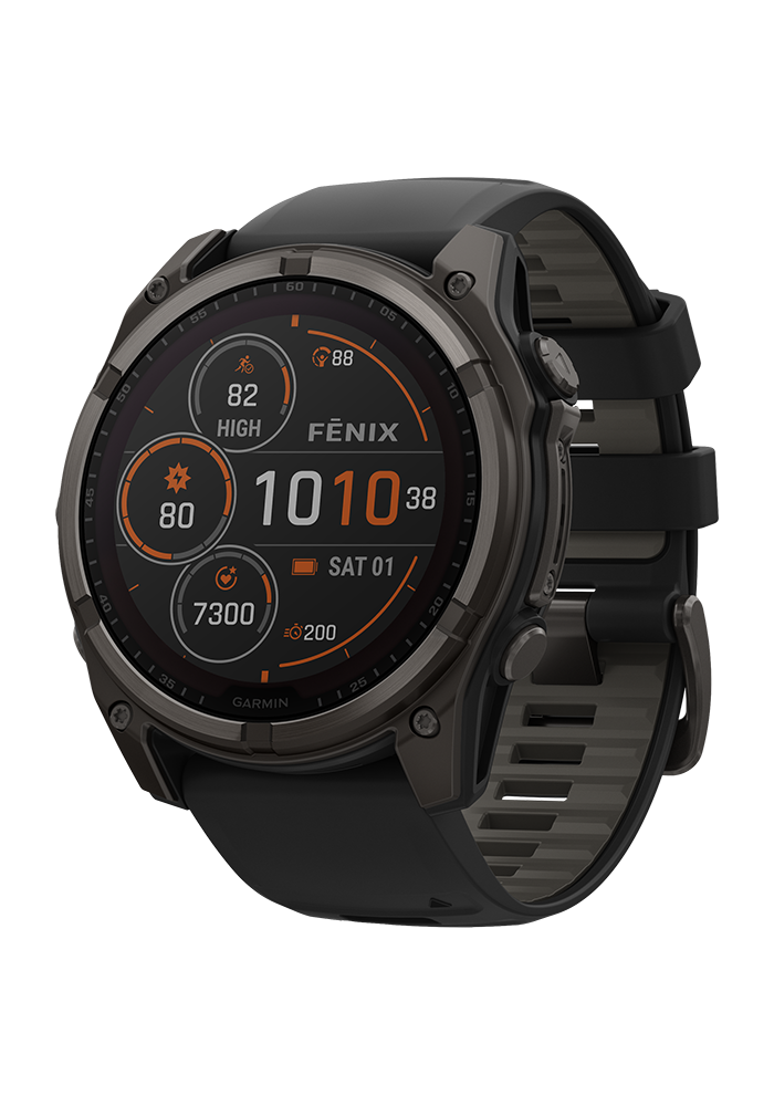 fēnix® 8 – 51 mm Solar Sapphire Graphit/Titan