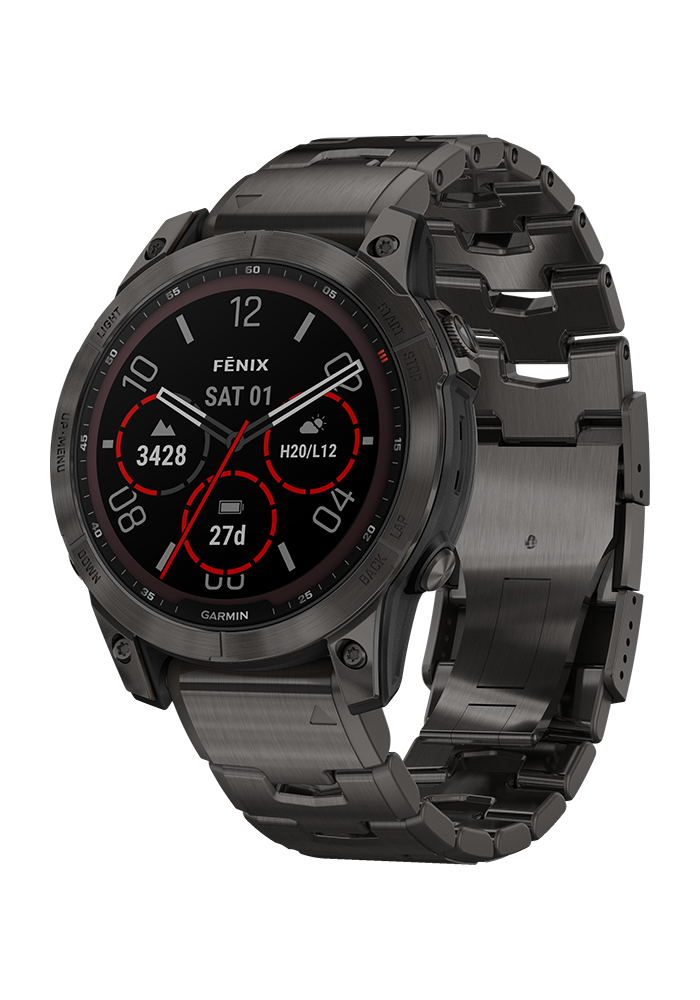 fēnix® 7 Sapphire Solar Edition schiefergrau