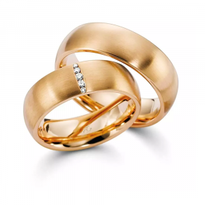 Gerstner Trauringe 4/28429/7 + 28429/7 bei Juwelier Spinner