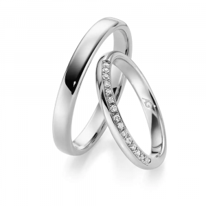 Gerstner Trauringe 4/28711/2.5 + 28711/3 bei Juwelier Spinner