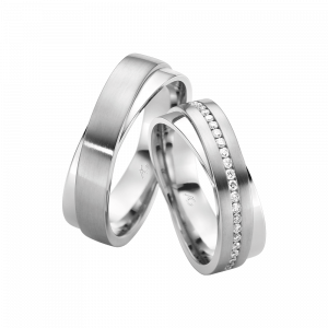 Gerstner Trauringe Weißgold bei Juwelier Spinner