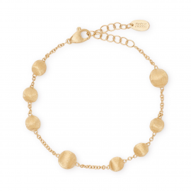 Africa Armband aus Gelbgold mit Kugeln