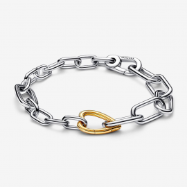 Pandora ME Bicolor Herz-Link-Armband