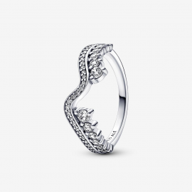 Funkelnde Asymmetrische Wellen Ring