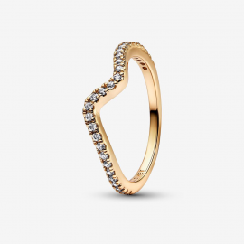Funkelnde Welle Ring