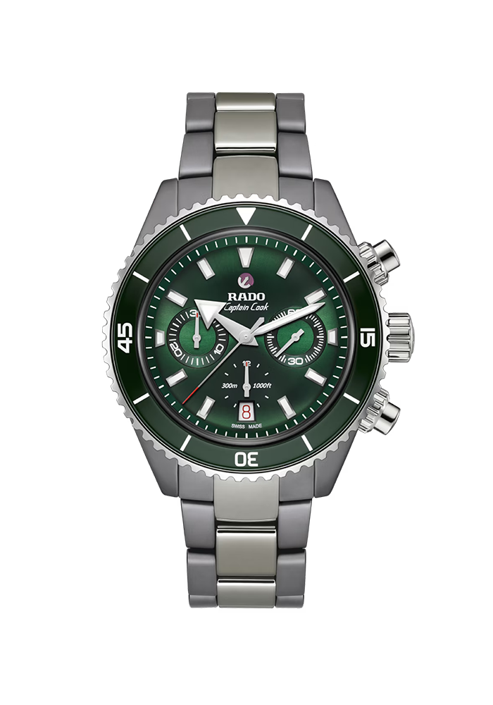 Captain Cook High-Tech Ceramic Automatic Chronograph