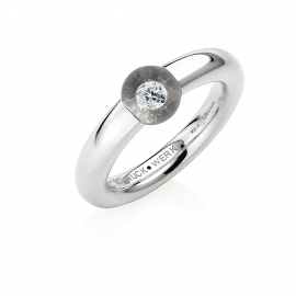 Glasklar Ring