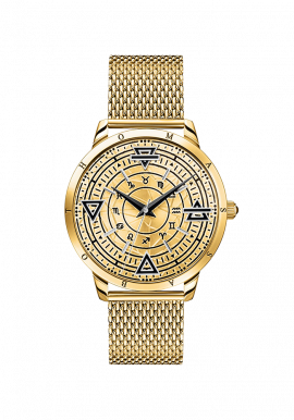 Herrenuhr Elements of Nature gold
